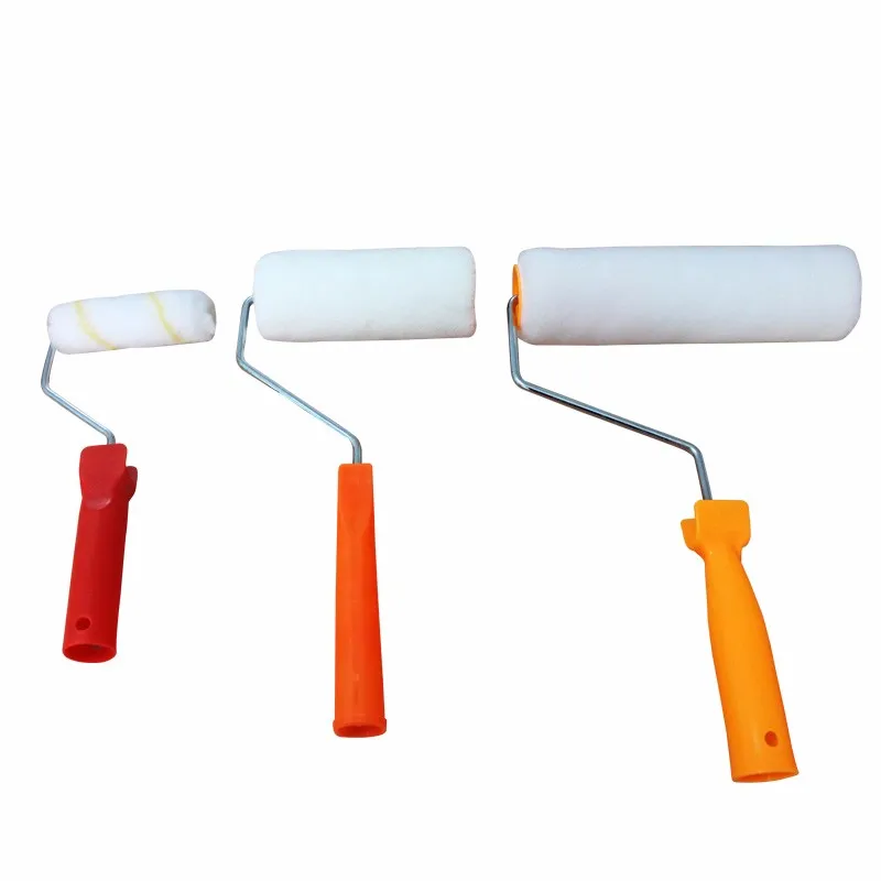 professional paint brush set mini paint brush epoxy roller with paint roller frame
