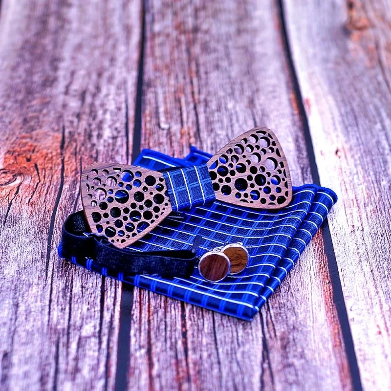 
Wholesale New Arrival Fashion Apparel Accessories Ties Boys Wooden Bow ties Kids Children Bowties Butterfly Cravat Wood tie 