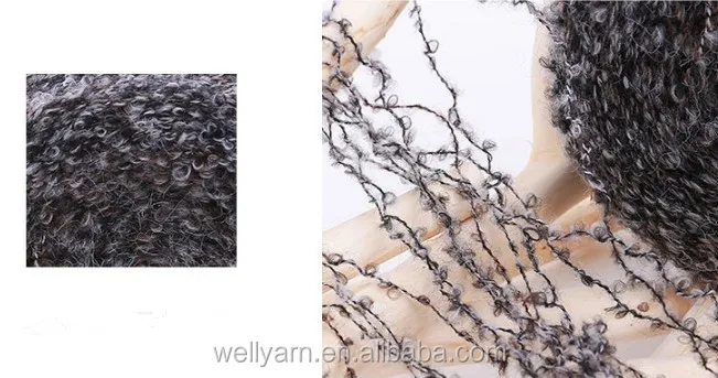 Hot Sale Different Colors Available 100% eco-friendly dyed machine knitting wool fur yarn knitting patterns for hats