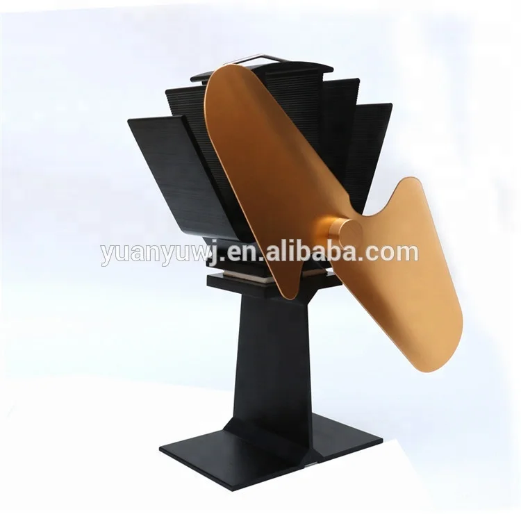 
Ultra Quiet Heat Powered Stove Fan 2-Blade 