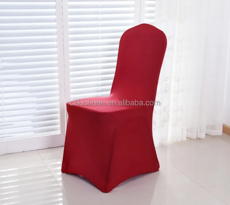Wholesale Spandex Stretch Banquet Chair Cover Thick For Hotel Used