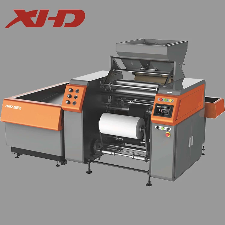 high speed  stretch film rewinder
