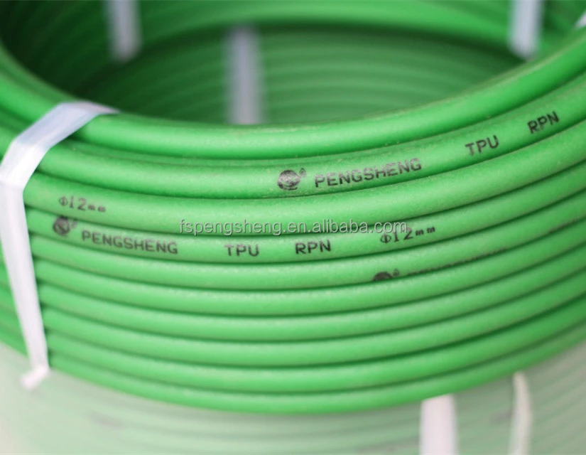 PU Green Rough Round Belt Poly Urethane Textured Round Belt