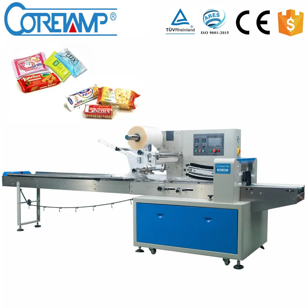 Автоматическое Соды Бисквитное печенье крекеры упаковочная машина