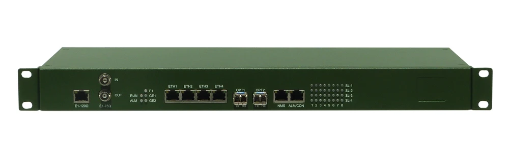 
voice over fiber optical pcm multiplexer 30 lines FXS FXO over IP 