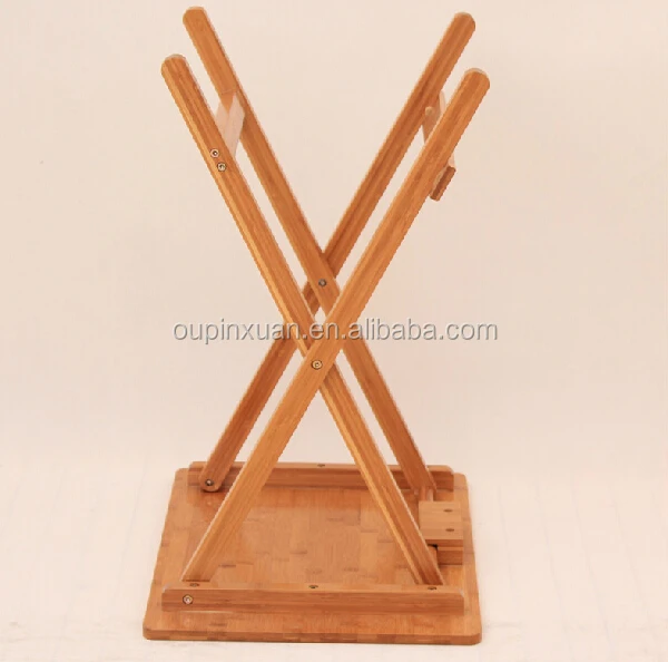 New style retractable bamboo folding table picnic and dinner table