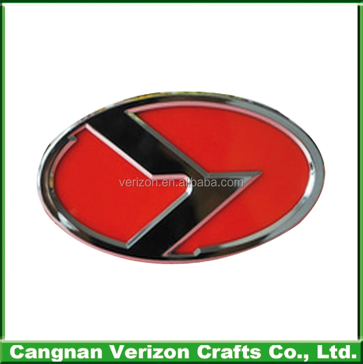 Plastic car badges emblems 3d car emblem led car emblem