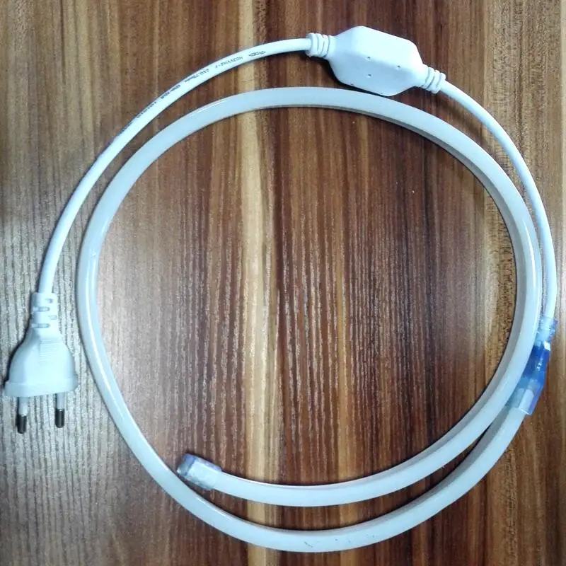 
220VAC Waterproof flexible neon led strips 120leds/meter 10w/m IP65 for decoration lighting 