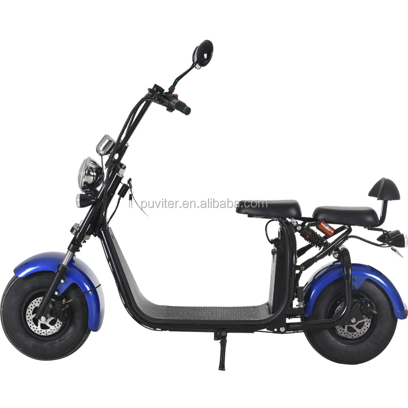 
1500W 60V20A EEC electric citycoco scooter with 2 Wheel Fat Tire 
