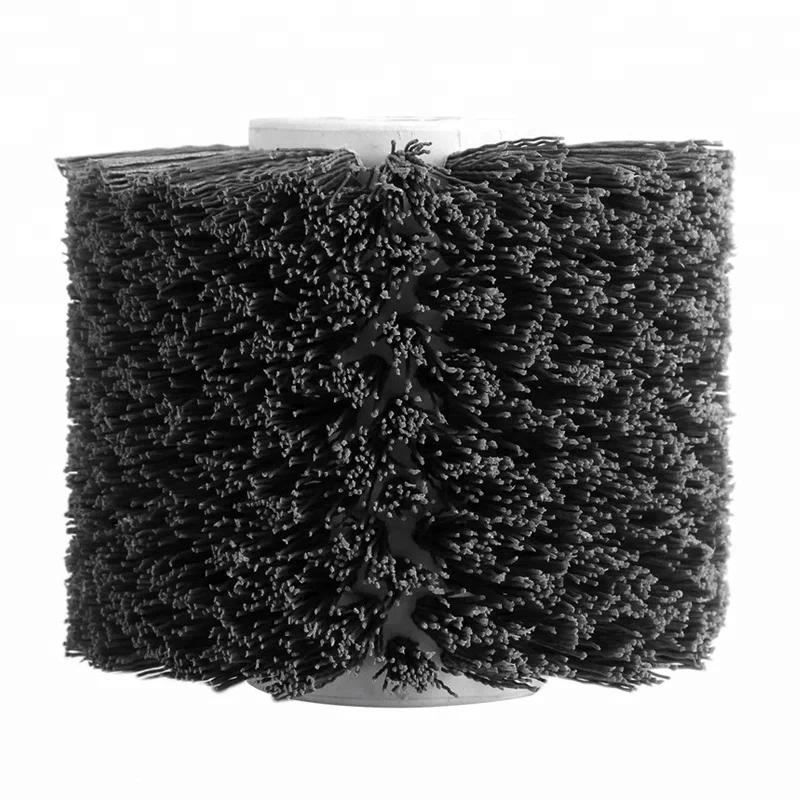 100*120*13mm Wheel Drum Burnishing Abrasive Wire Drawing Polishing Brush