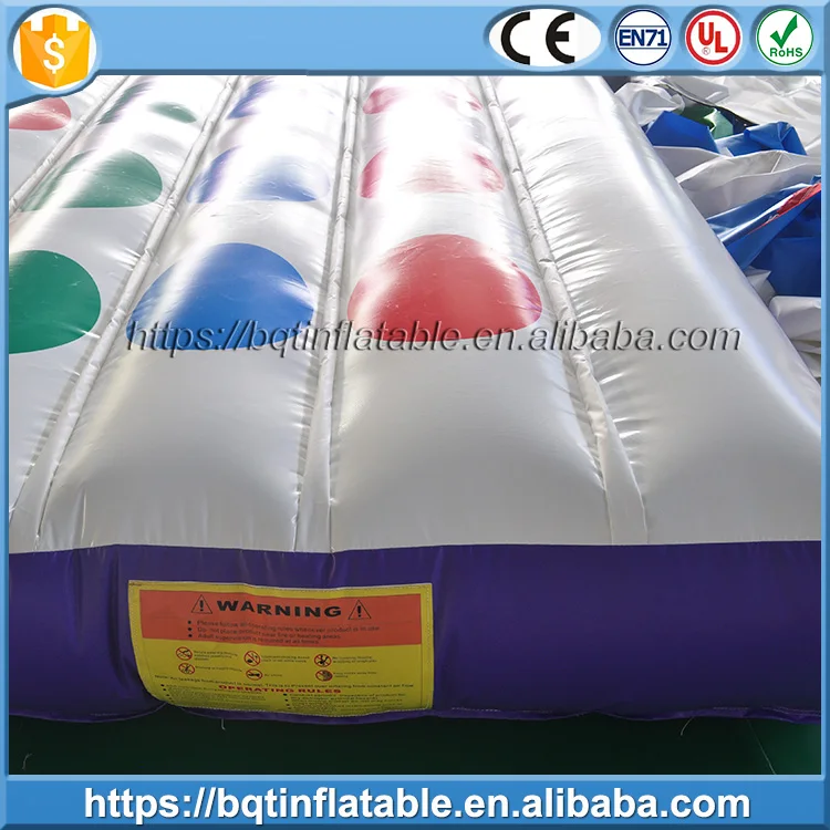 Popular Interactive Twister Jumbo Outdoor Twister Hot Sale Twister Inflatable Games For Adult
