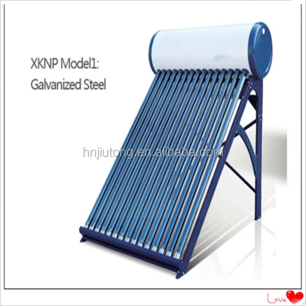 best selling vacuum glass tube solar hot water boiler with super heat pipe with pressure