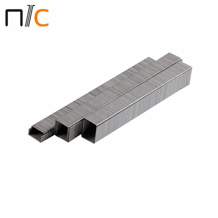 China Steel Colored Fence 80 Series Staples For Staple Gun