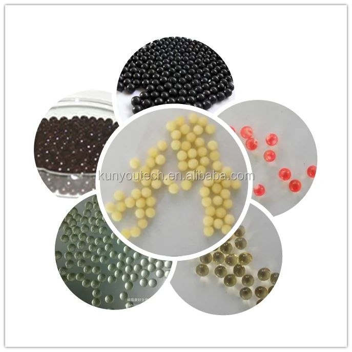 Small size ball 3-8mm  MD3 seamless Pulsant-cutting type soft capsule dripping ball machine