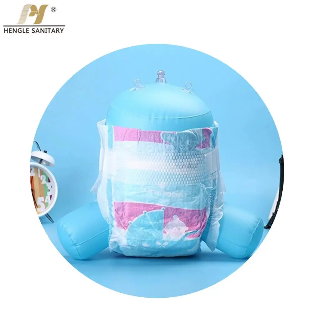 Cute Soft Breathable Wholesale Baby Diaper Pamper Disposable Sleepy Private Label Oem Baby Diaper For Africa