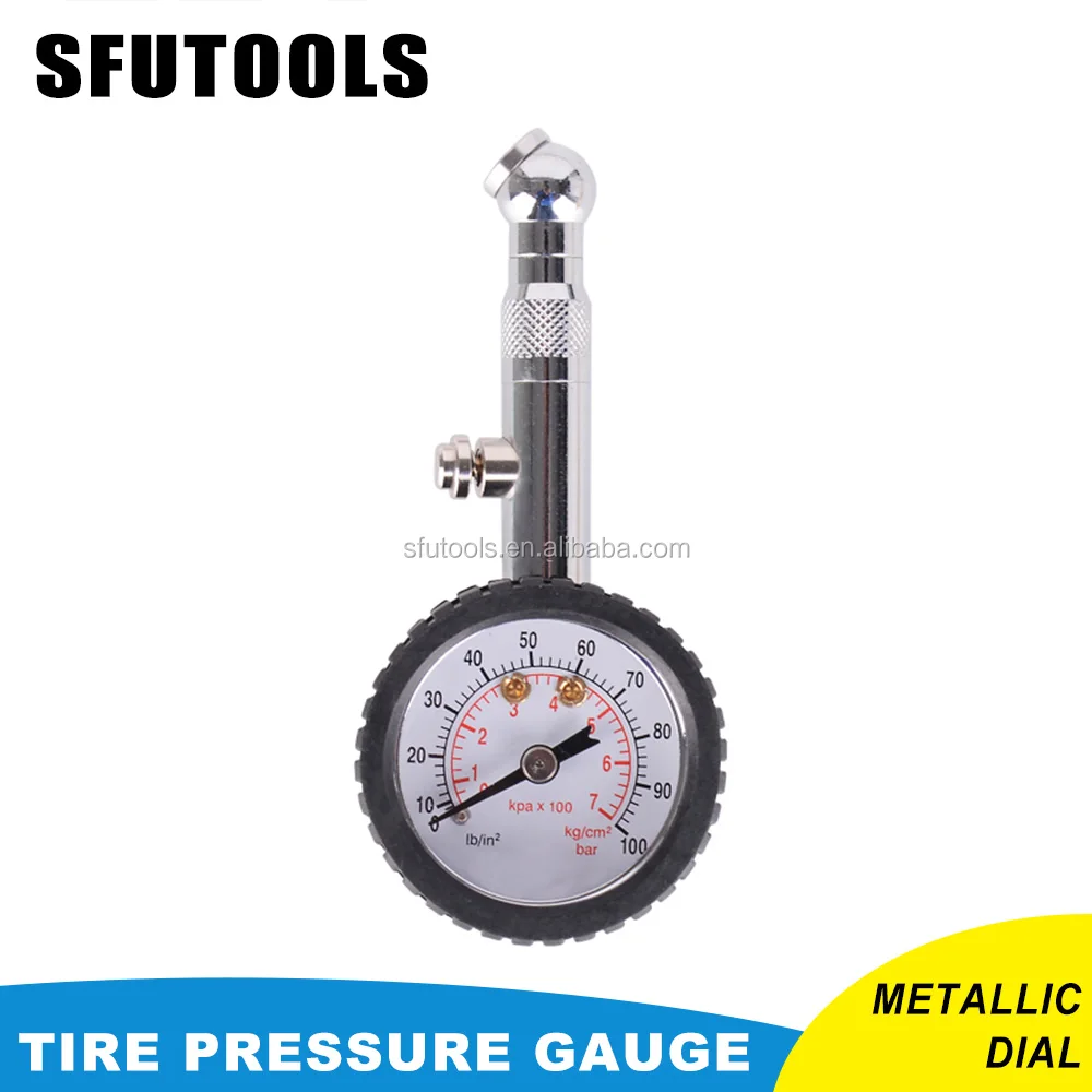 Sfutools умный маленький мудрый циферблат тип шин манометр с шин Форма протектор