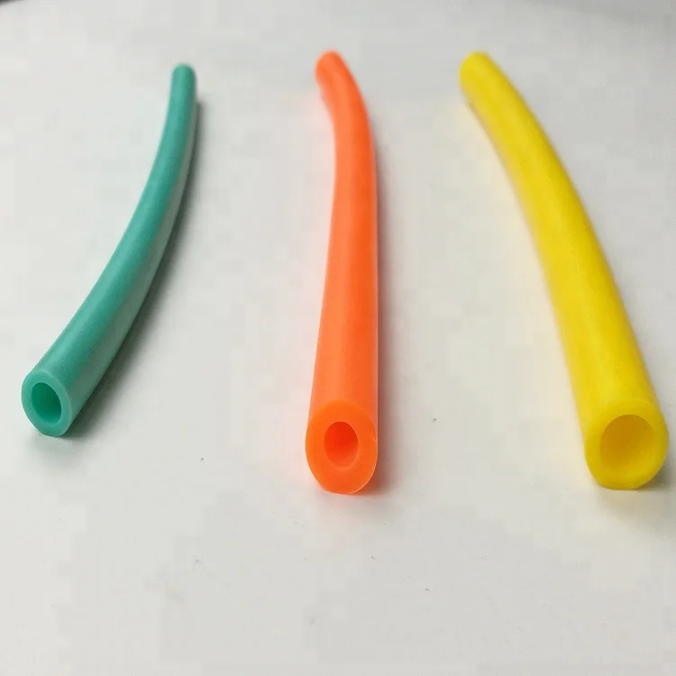 Colorful Elastic TPR Tube Body Building Thick Pull Rope Colorful Hollow Piping Cord