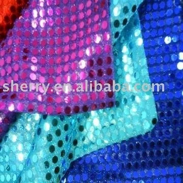 Китайский поставщик, новая танцевальная ткань с блестками для церемониального платья