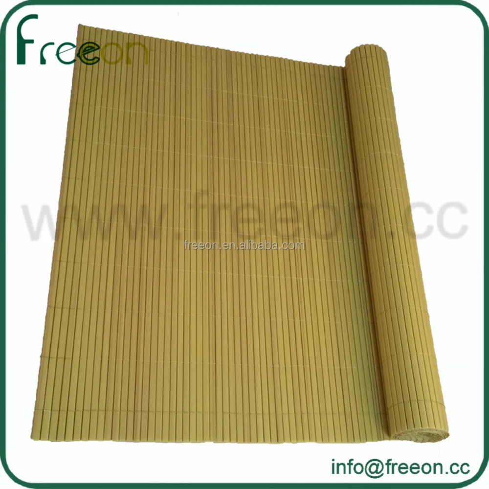 Basic Plastic Cane 14mm Double Face Fence 1x3m Bamboo