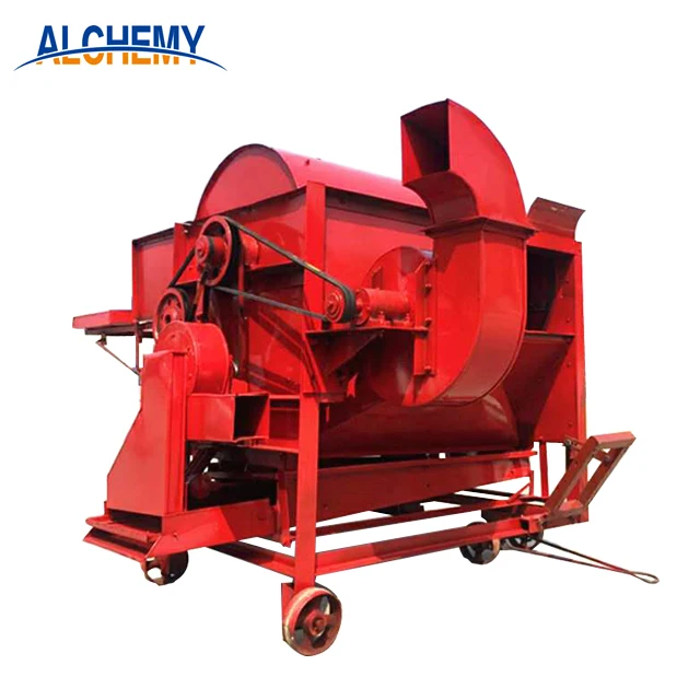 Agriculture machinery tractor wheat grain thresher with high efficiency