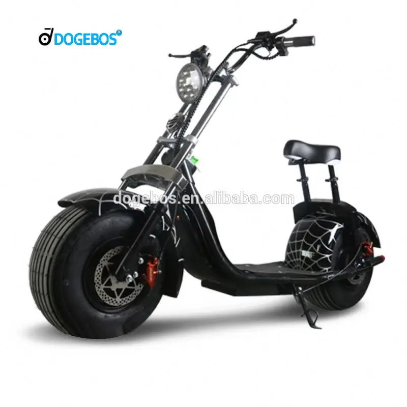 SC10 Europe Stock 1000W Eec Electric Scooter 35Km/H 60V Citycoco Scooter Battery Ddp City Coco 1000W Electric Scooter