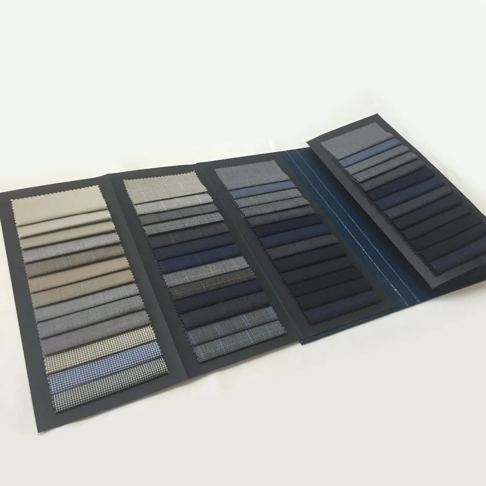 Оптовая продажа Карт Бумаги Дизайн Упаковки Заголовка Карточки Образец Ткани Цвета