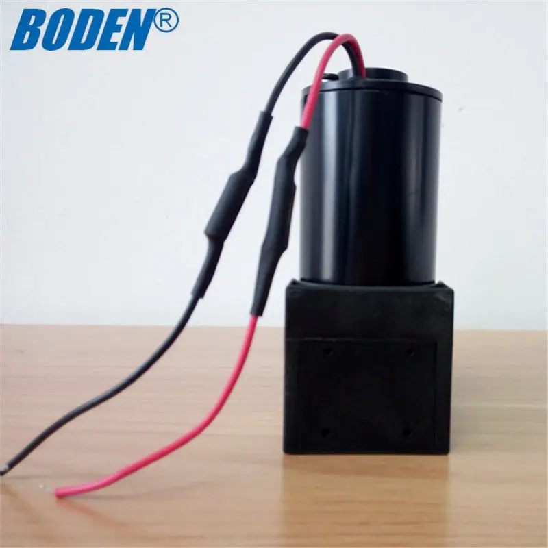 75kpa 15L/min Medical Lab Beauty Equipment 12V 24V DC Piston Air Vacuum Pump