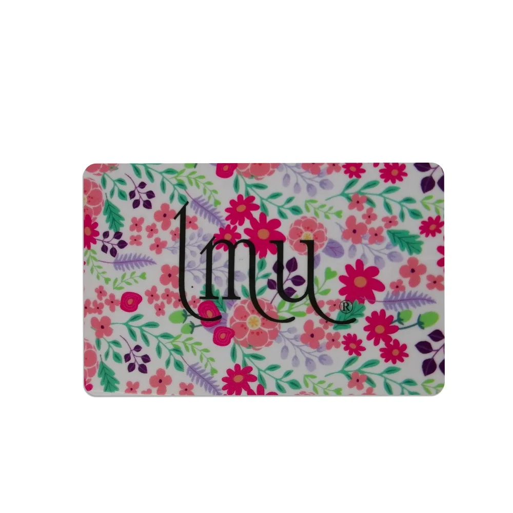 125khz PVC Cards EM4305 Chip RFID Mirror Card