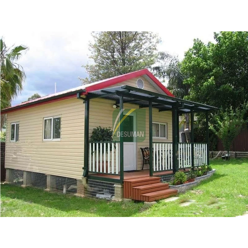 Light Steel Frame Villa With Good Insulation Design Prefabricated Villa House