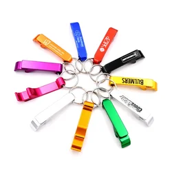 Factory supply 6.5cm cheap keyring bottle opener