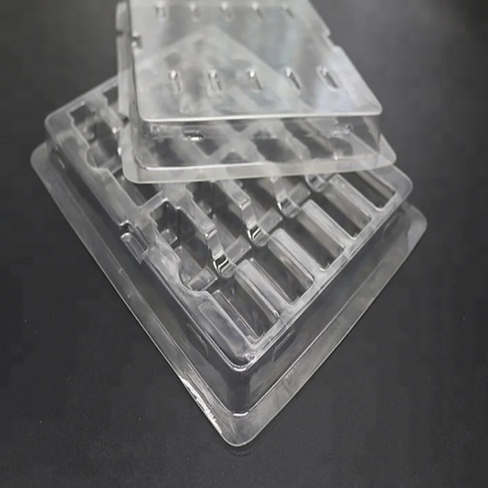 Vacuum Forming Plastic Blister Electronic Component Packaging Tray