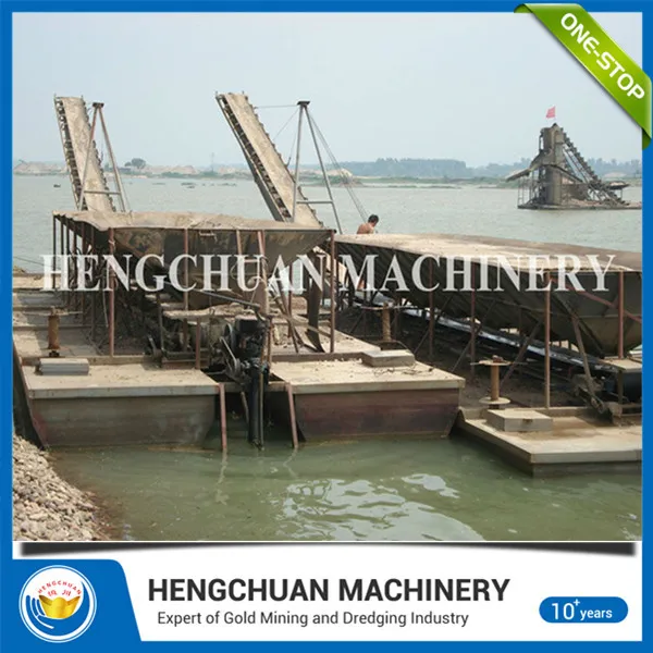 
China mini auto self propelled sand transportation barge/boat for sale 