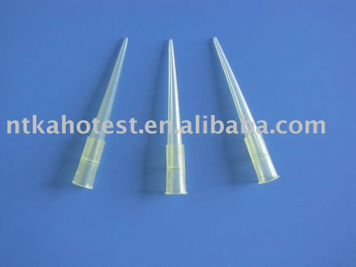 yellow pipette tips