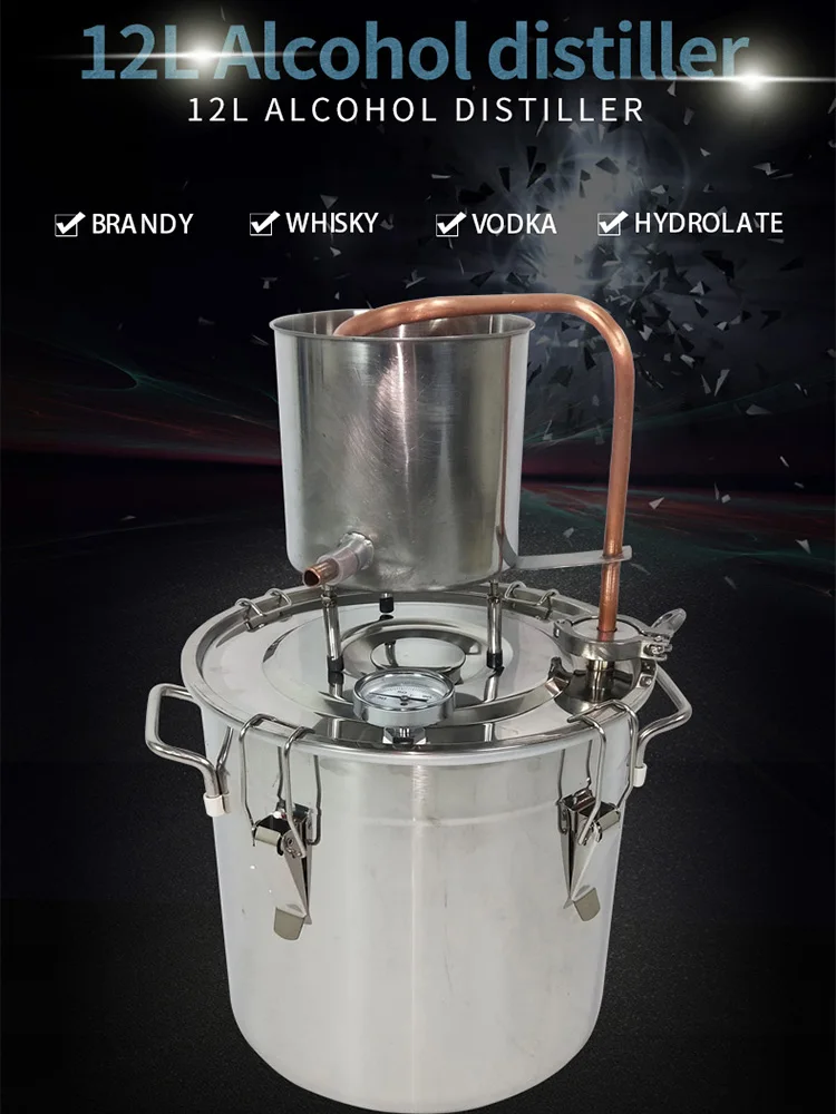  Самогонный спиртовой дистиллятор 5Gal / 20L производитель бренди спирта «сделай
