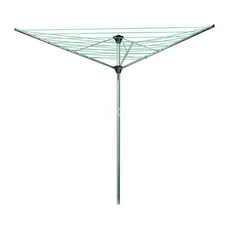 3 Arm Rotary Garden Clothes Airer Dryer Outdoorclothes Airer Dryer Clothe Airer