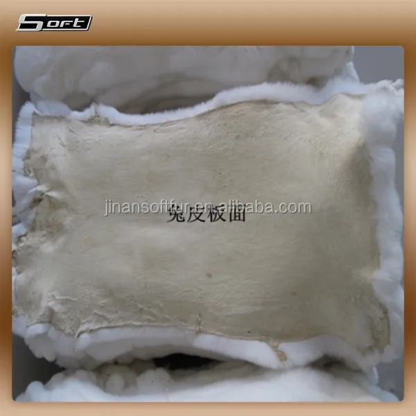 Factory direct supply Shoe Garment Bag Animal Fur Material real rabbit skin