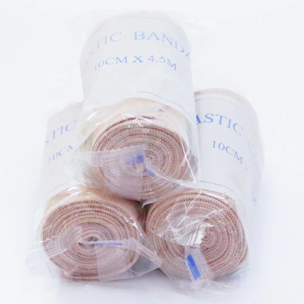 Medical Skin Color High Rubber Elastic Bandage