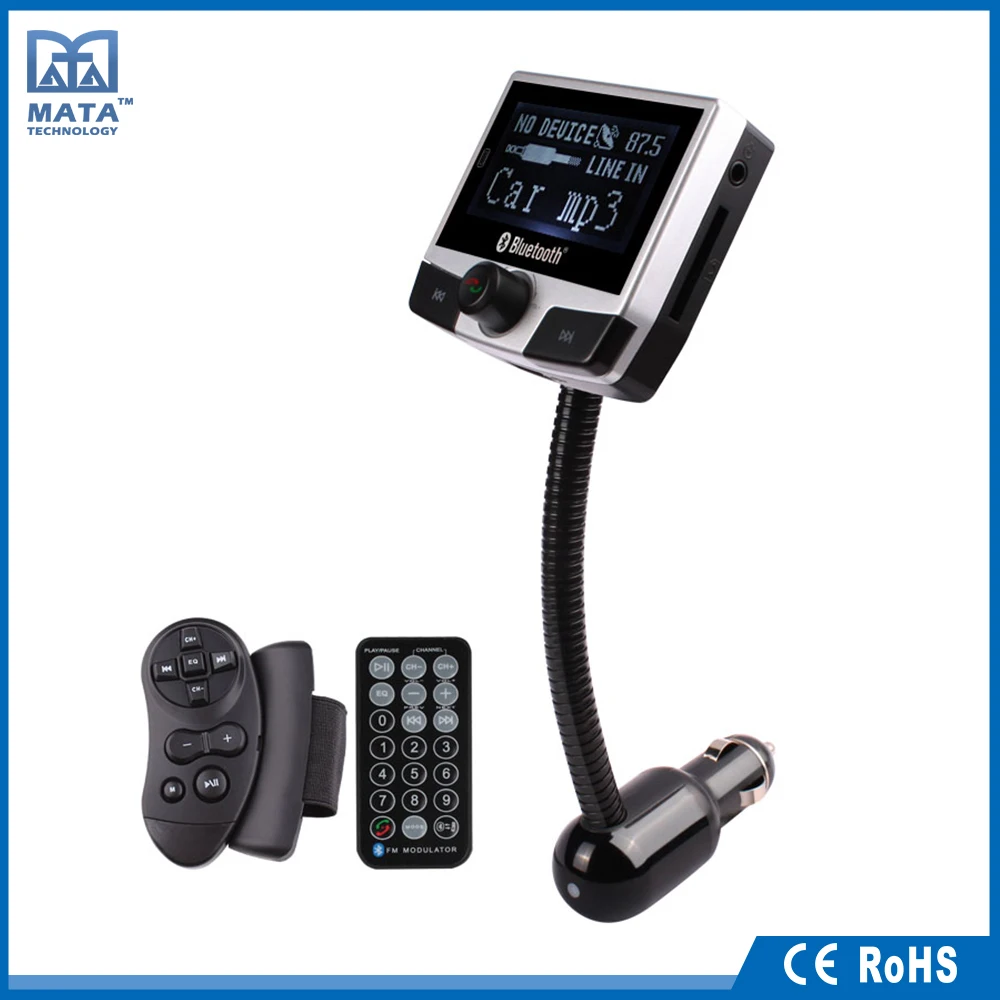 Автомобиль прикуривателя USB 1.2 Bluetooth Автомобильный MP3 Плеер с FM tranmitter