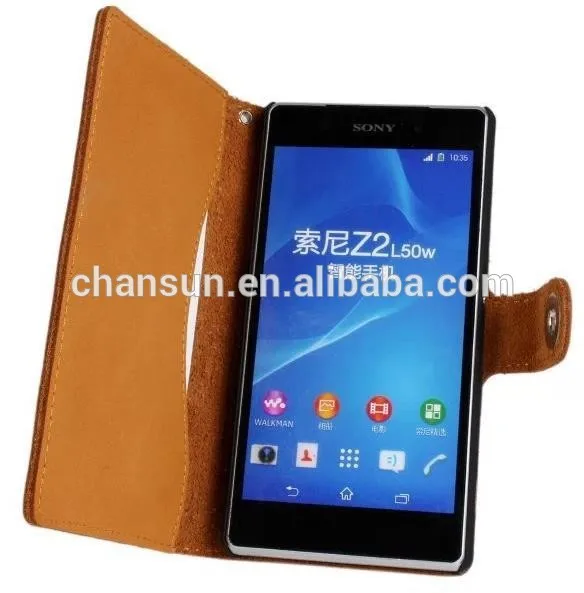 китай wholasale для xperia z2 матовая кожа случае