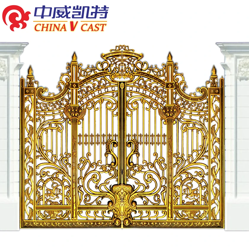 Роскошные ворота нового дизайна 2021, Прочные Литые алюминиевые ворота, индийские главные ворота