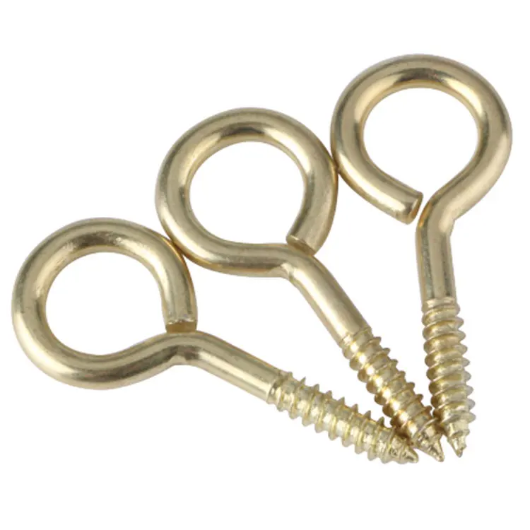 Stainless Steel eye screw hook Woodscrew Cup Hook with different sizes