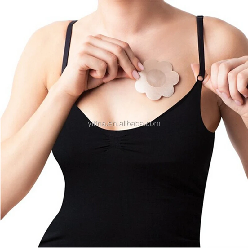 
Wholesale one-off breast nipple pasties #ONC003 non-woven fabric women nipple cover 