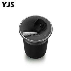 YJS Hot Replacement Parts Custom Wireless Travel Cup Ashtray Car Charger Holder For IQO