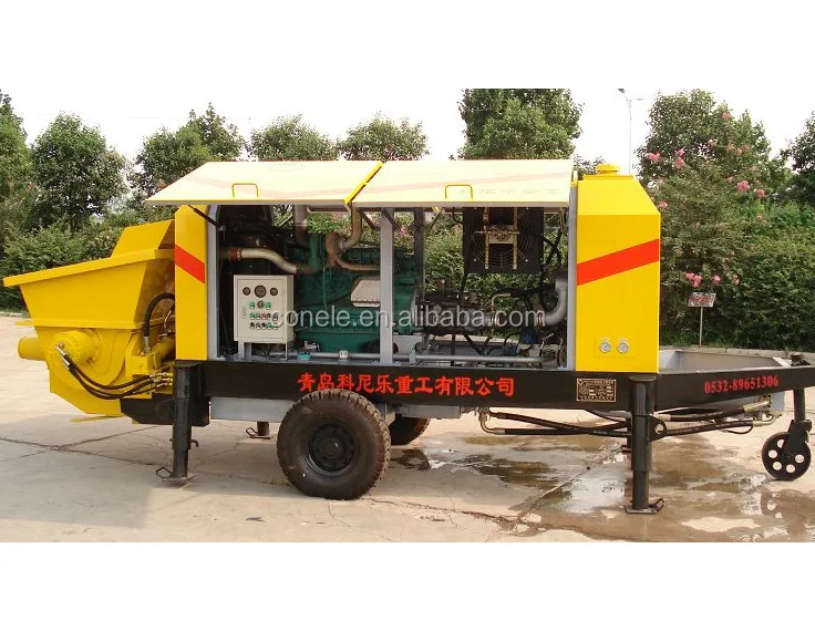 
CE ISO9001 2018 newly diesel Concrete pump 