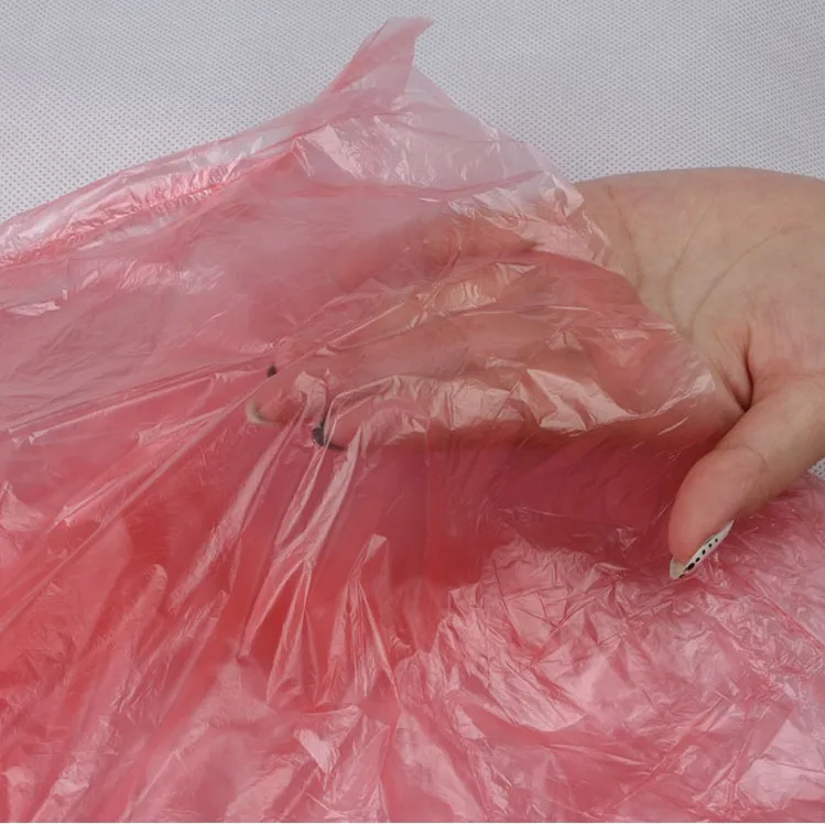 
Disposable PE plastic rain coat color&logo can customize raincoats for adults 