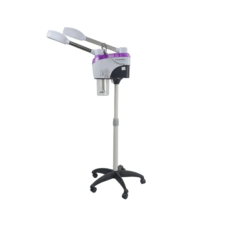 Hot Sale Digital Cheap Professional Standing face steamer hot and cold Vapor Ozone face steamer