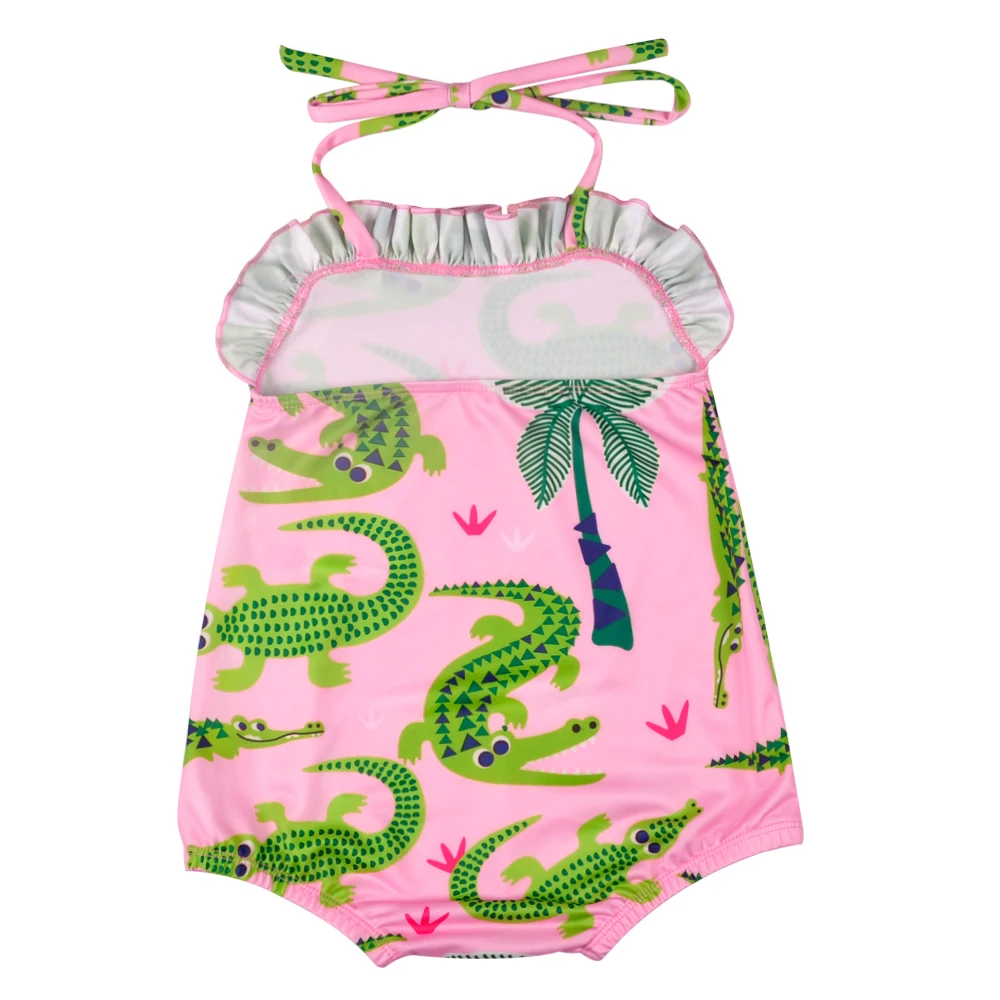 
beautiful summer girl flower cotton baby romper 