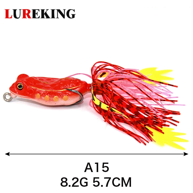 Manufacturer Supply Frog Fishing Lure Bait, Lifelike 8.2g Bass Lures