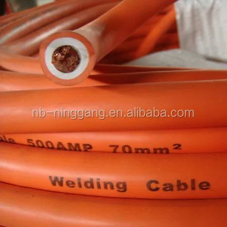 70mm orange welding cable