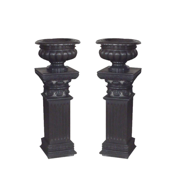 
Small decorative antique flower stand wedding pillar for wholesale 